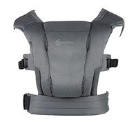 Ergobaby Embrace Soft Air Mesh Portabebé para recién nacidos, canguro portabebé ergonómico 2 posiciones, Washed Black
