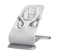 Ergobaby Evolve 3 en 1, mecedora ergonómica para recién nacidos desde el nacimiento hasta el niño pequeño, columpio para bebé con inserto para recién nacidos (5 libras - 30 libras), gris claro