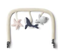 Ergobaby Evolve Arco de juego, accesorio para la hamaca Ergobaby 3 en 1 para recién nacidos desde el nacimiento, Ocean Wonders - Cream