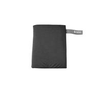 Ergobaby Fular portabebés para recién nacidos desde el nacimiento hasta los 11,3 kg, fular Aura Knit fabricado con tejidos reciclados, elástico y transpirable, fular unisex, Soft Black