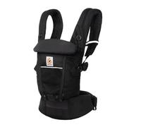 Ergobaby Mochila Portabebé ergonómica Adapt Malla SoftFlex, para recién nacidos, 3 posiciones de transporte, Onyx Black (BCASFMONYX)