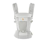 Ergobaby Mochila Portabebé ergonómica Adapt Malla SoftFlex, para recién nacidos, 3 posiciones de transporte, Pearl Grey (BCASFMGRY)