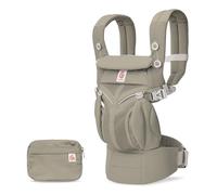 Ergobaby Mochila Portabebé Ergonómica Omni Classic Mesh 4-Posiciones de Porteo, Porta Bebe con Soporte Lumbar, Soft Olive
