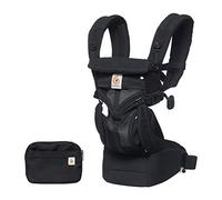 Ergobaby Mochila Portabebe Ergonómico Recien Nacido, Adapt Cool Air Mesh, Porta Bebes en Mochilas (Negro Onyx)