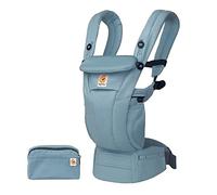 Ergobaby Mochila portabebé Omni Dream para recién nacidos desde su nacimiento hasta que pesan 20,4 kg, portabebé ergonómico de Algodón SoftTouch de 4 posiciones para transportar, Slate Blue