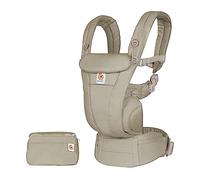 Ergobaby Mochila portabebé Omni Dream para recién nacidos desde su nacimiento hasta que pesan 20,4 kg, portabebé ergonómico de Algodón SoftTouch de 4 posiciones para transportar, Soft Olive