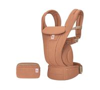 Portabebés Ergobaby Omni Deluxe todo en uno para recién nacidos desde el nacimiento hasta los 20 kg, ergonómico portabebés de malla de 4 posiciones portabebés de espalda, Canyon Clay