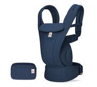Portabebés Ergobaby Omni Deluxe todo en uno para recién nacidos desde el nacimiento hasta los 20 kg, ergonómico portabebés de malla de 4 posiciones portabebés de espalda, Midnight Blue
