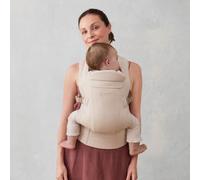Ergobaby Omni Lite - Portabebés para recién nacidos y niños pequeños de 0 a | Portabebés ergonómico de lona con soporte para cabeza y cuello, posición saludable de la cadera, 3,2 a 15,9 kg, lino natural