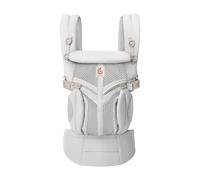 Ergobaby Portabebés, Omni 360 Cool Air Mesh de 4 posiciones para recién nacidos y niños pequeños (0-3 años), Portabebés ergonómico y mochila, Gris Perla