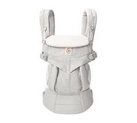 Ergobaby Mochila Portabebé Ergonómica Omni 360 Algodon 4-Posiciones de Porteo (Gris Perla)