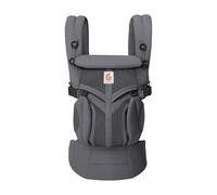 Ergobaby Portabebés para recién nacidos a niños pequeños, ergonómico de malla Omni Classic de 4 posiciones, mochila portabebés hacia atrás, color gris carbón