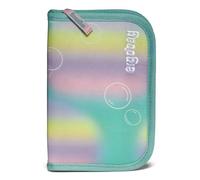 ergobag Juego de Estuches de 22 Piezas, lápices de Colores Lyra, Compartimento para horarios, Compartimento para Monedas Sueltas, Regla ZauBärwelt - Mint