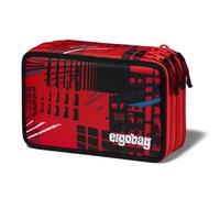 ergobag Estuche grande set 40 piezas con lápices de colores y rotuladores lyra, regla, tijeras y monedero, ideal para escolares