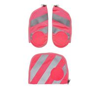 Ergobag Accesorios Juego de seguridad fluorescente 3pcs. con rayas reflectoras rosa