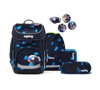 Ergobag cubo Juego de mochilas escolares 5 piezas azul
