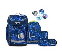Ergobag cubo Juego de mochilas escolares 5 piezas azul
