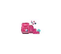ergobag Cubo Light Bundle Set AW25/26, Mochila Escolar ergonómica, Extra Ligera, Juego de 6 Piezas, 860g StarlightBear - Fucsia