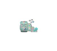 ergobag Cubo Light Bundle Set Mochila Escolar ergonómica, Extra Ligera, Juego de 6 Piezas, 860g Magic BubbleBear - Menta