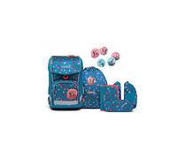 ergobag Cubo Light Set Mochila Escolar ergonómica clásica, Set de 5 Piezas para Primer Curso de Primaria