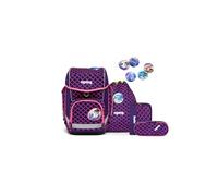 ergobag mochila escolar Lumi-Edition Cubo-Set 5-teilig