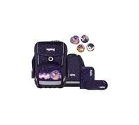 ergobag Cubo Set Mochila Escolar ergonómica clásica, Set de 5 Piezas para Primer Curso de Primaria