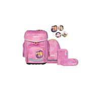 ergobag Cubo Set Mochila Escolar ergonómica clásica, Set de 5 Piezas para Primer Curso de Primaria