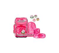 ergobag Cubo Set Mochila Escolar ergonómica clásica, Set de 5 Piezas para Primer Curso de Primaria