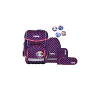 ergobag Cubo Set Mochila Escolar ergonómica clásica, Set de 5 Piezas para Primer Curso de Primaria