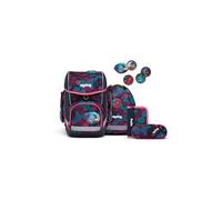 ergobag Cubo Set Mochila Escolar ergonómica clásica, Set de 5 Piezas para Primer Curso de Primaria