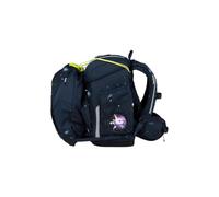 ergobag Cubo Set Mochila Escolar ergonómica clásica, Set de 5 Piezas para Primer Curso de Primaria AtmosBear - Azul Oscuro