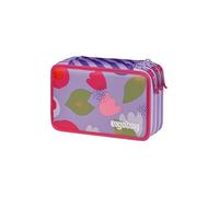ergobag Estuche grande set 40 piezas con lápices de colores y rotuladores lyra, regla, tijeras y monedero, ideal para escolares