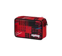 ergobag Estuche grande set 40 piezas con lápices de colores y rotuladores lyra, regla, tijeras y monedero, ideal para escolares