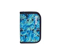 ergobag Estuche rígido Estuche Escolar 22 Piezas con lápices de Colores Lyra, Regla, horario y Monedero Ocean DiveOso - Azul Oscuro