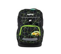ergobag Flex Flexible, ergonómico, Ligero, 23 litros, para niñas y niños Carrera CyBear - Negro
