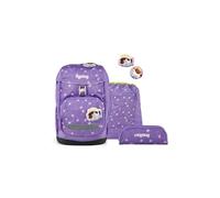 ergobag Flex Set Flexible, ergonómico, Ligero, 23 litros, para niñas y niños PonyBearadise - Lavanda
