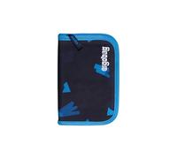 ergobag Juego de estuches de 22 piezas, lápices de colores Lyra, compartimento para horarios, compartimento para monedas, regla, caza de osos, azul oscuro