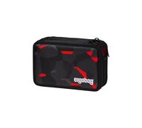 ergobag Maxi Juego de 40 Estuches, rotuladores y rotuladores Lyra, Compartimento para Monedas, Regla, Tijeras, Color Gris