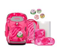 Ergobag Pack 0 Juego de mochilas escolares 6 piezas rosa