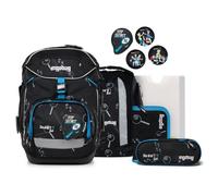 Ergobag Pack Juego de mochilas escolares 6 piezas azul