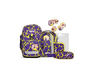ergobag Pack Juego de mochilas escolares 6 piezas lila