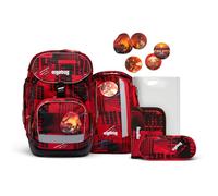 Ergobag Pack Juego de mochilas escolares 6 piezas rojo