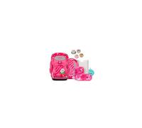 ergobag Pack Set Bundle AW25/26, Mochila Escolar ergonómica Flexible Juego de 7 Piezas 1º de Primaria para niñas y niños WonBearful Unicorn - Fucsia