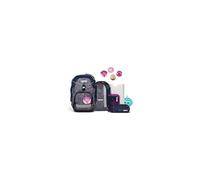 ergobag Pack Set Bundle AW25/26, Mochila Escolar ergonómica Flexible Juego de 7 Piezas 1º de Primaria para niñas y niños Bearlaxy - Purpura