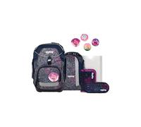 Ergobag Pack satchel set 6 pcs. incl. set velcro rosa
