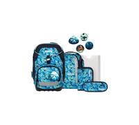 ergobag Pack Set Mochila Escolar ergonómica y Flexible, Set de 6 Piezas para Primaria, 1º Curso