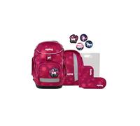 ergobag Pack Set Mochila Escolar ergonómica y Flexible, Set de 6 Piezas para Primaria, 1º Curso Bearicorn - Baya