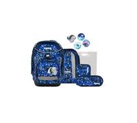 ergobag Mochila escolar Pack OzeanBärwohner 6 piezas con velcro gris