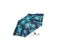 ergobag Paraguas paraguas infantil para mochila escolar, ultraligero y compacto con funda, Ø90 cm
