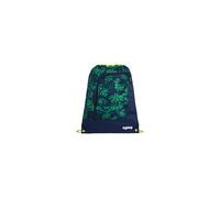 ergobag Prime Gym Bag Bolsa de Deporte práctica, 11 l, con Bolsillo Frontal y Enganche para Mochila FireBear Dragon - Verde